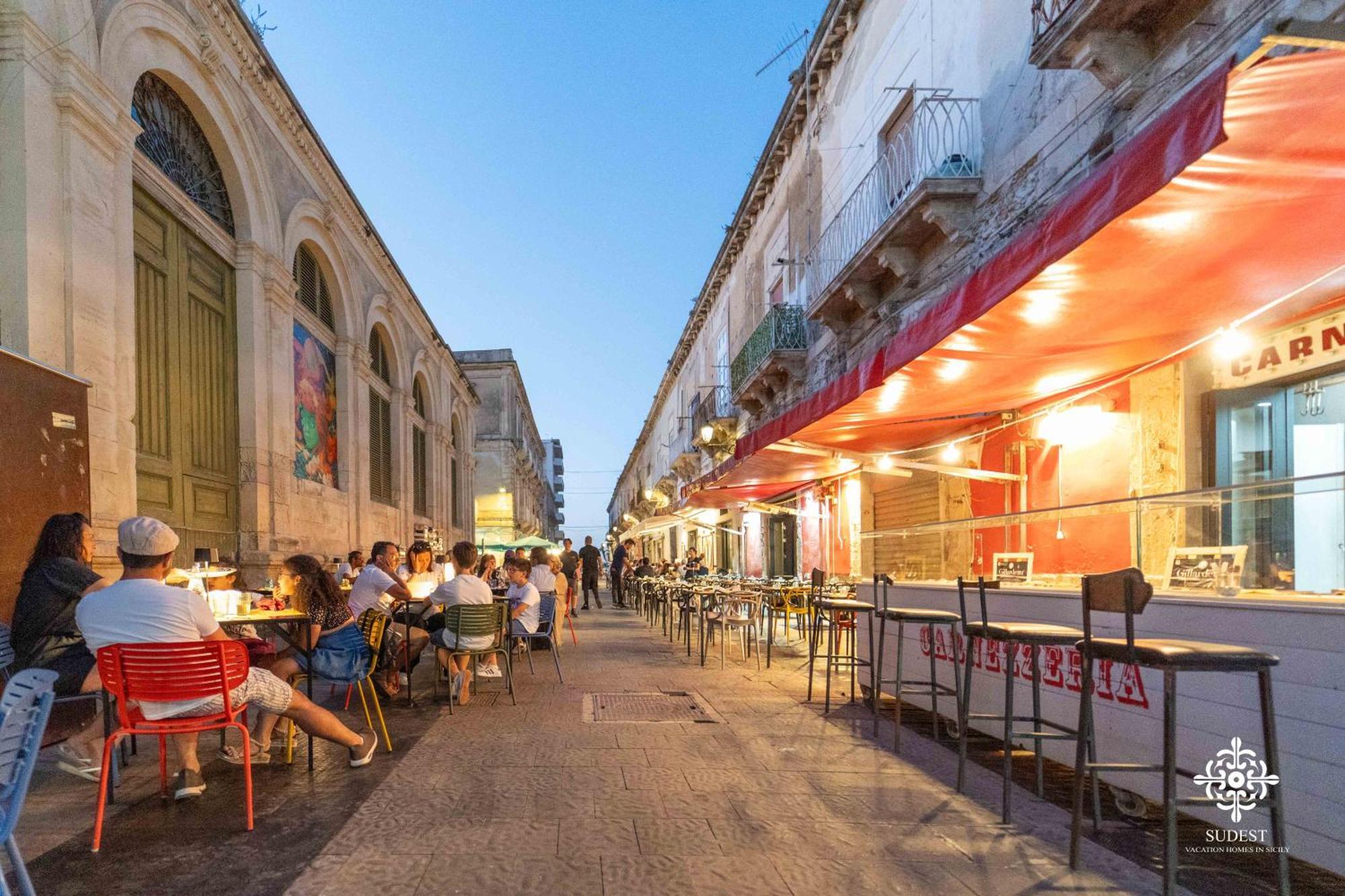 La Terrazza Sull'Antico Mercato Di Ortigia Συρακούσες Εξωτερικό φωτογραφία